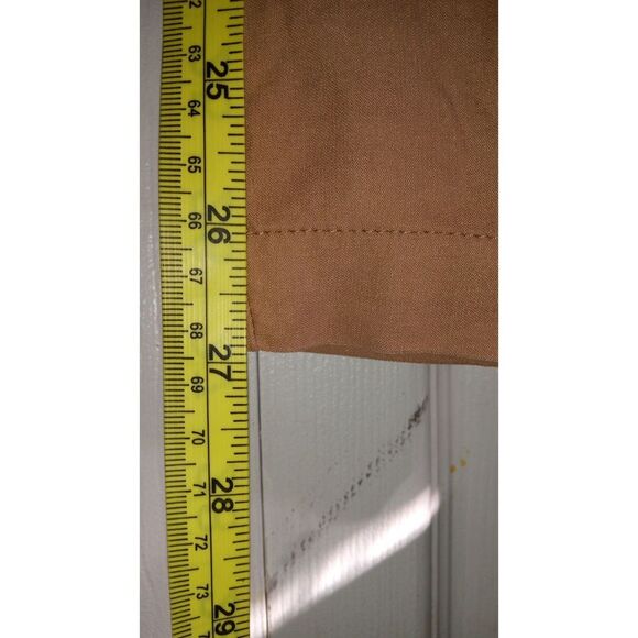 NWT Active USA Women's Large Brown High Waisted Paperbag pants - Picture 7 of 7